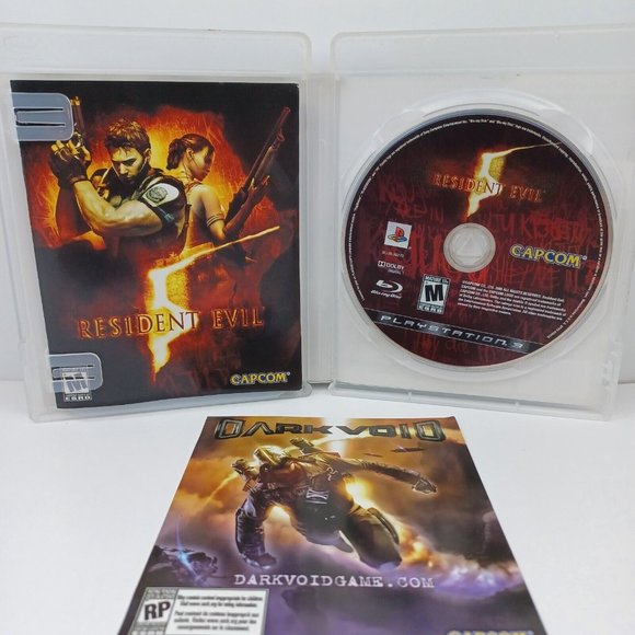 Resident Evil 5 (Sony PlayStation 3, 2009) PS3 CIB Complete Manual Tested - Picture 3 of 7